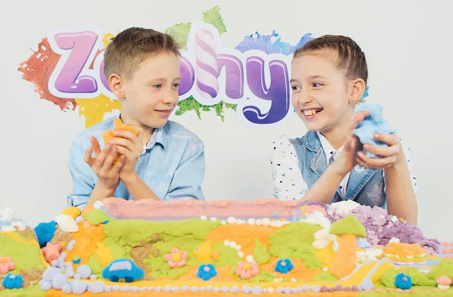 Кинетический пластилин Zephyr Кинетический пластилин Zephyr