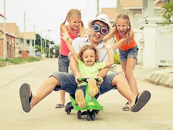 «Папа может»: досуг и игры с папой