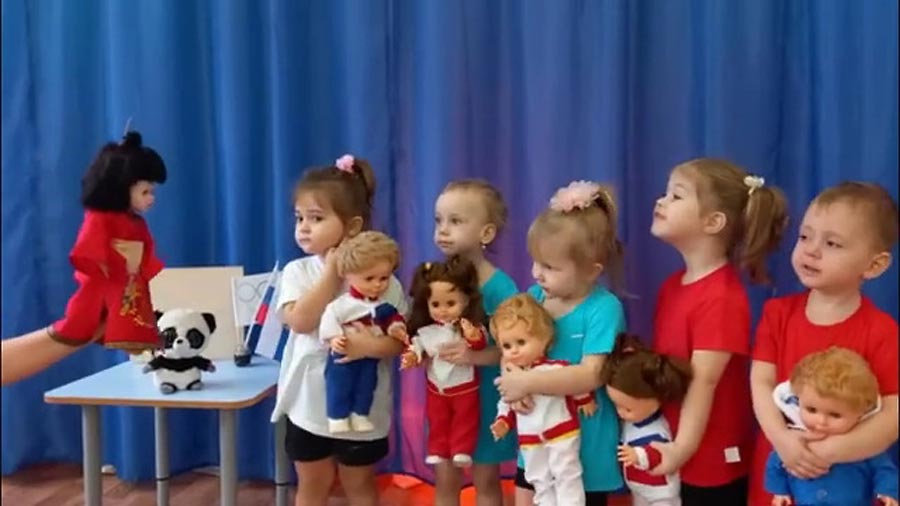 Куклы едут на Олимпиаду в Китай Куклы едут на Олимпиаду в Китай