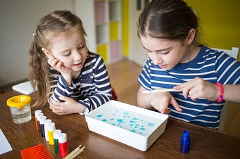 «Мир чудес», или зачем дошкольникам рисование на воде?